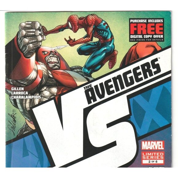 Marvel Limited Series Avengers vs. X-Men #2 of 6 – Collectible Comic Book - Picture 3 of 8
